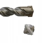 Wiertła - ABRABORO Wiertło do betonu SDS-Plus 10/160/100 4-o - miniaturka - grafika 1