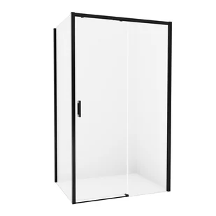 Kabina prysznicowa 140x80 D-0325A/D-0128B Prime Black D-0325A/D-0128B - Kabiny prysznicowe Kabina prysznicowa 140x80 D-0325A/D-0128B Prime Black D-0325A/D-0128B - Kabiny prysznicowe - miniaturka - grafika 1