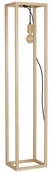 Lampy stojące - Luminex Lampa podłogowa Legno 8426 lampa stojąca drewniana 1x60W E27 brązowa - miniaturka - grafika 1