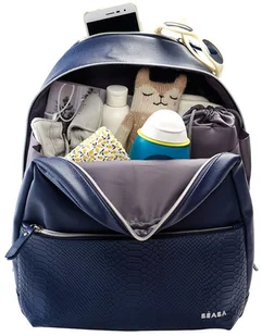 Beaba Plecak dla mamy San Francisco blue/snake - Torby i organizery dla mam - miniaturka - grafika 32