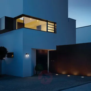 Steinel Oświetlenie numeru domu LED XSolar LH-N, stal szl - Lampy ogrodowe - miniaturka - grafika 2