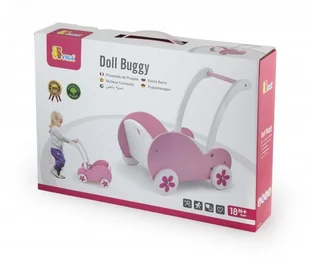 Viga Viga, drewniany wózek dla lalek - Wózki dla lalek - miniaturka - grafika 6