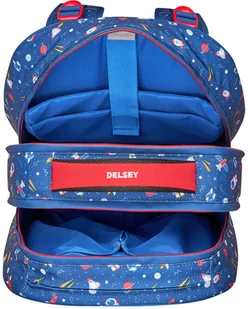 Delsey Polska Plecak na kółkach Back to school 40L Granatowy 003393650-02 - Plecaki - miniaturka - grafika 29
