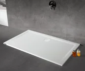 Brodziki prysznicowe - Sanplast Space Mineral 90x200 biały 645-290-0630-01-000 - miniaturka - grafika 1