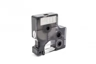 Papier do drukarek - Dymo 43620, 6mm x 7m, biały druk / przezroczysty podkład, taśma zamiennik - miniaturka - grafika 1