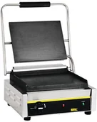 Piece, kotły  i płyty grzejne gastronomiczne - Buffalo Grill kontaktowy żeliwny pojedyńczy gładki | 2200W 455 - miniaturka - grafika 1