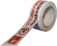 Akcesoria do pakowania - Taśma Ostrożnie Nie Rzucać Zwiększony Nawój 135m - miniaturka - grafika 1