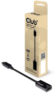 Club3D Club 3D Adapter CAC-1080 (DisplayPort 1.4 to HDMI 2.0B HDR Adapter Supports 4096X2160@60Hz High Dynamic Range) CAC-1080 - Kable komputerowe i do monitorów - miniaturka - grafika 2