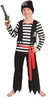 Stroje karnawałowe - Funny Fashion Strój dla dzieci "Pirat Pat" FunnyFashion rozm 104 cm FF411102/104 - miniaturka - grafika 1