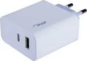 Akcesoria do tabletów i e-booków - Akyga Ładowarka AK-CH-14 1x USB-A 1x USB-C 3 A AK-CH-14 AK-CH-14 - miniaturka - grafika 1