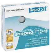 Zszywki - Rapid 24858900 staple 24/8 mm Strong, ze stali nierdzewnej, 2000 sztuk 24858900 - miniaturka - grafika 1