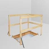 Akcesoria do okien - Fakro Barierka LXB-U do schodów strychowych - miniaturka - grafika 1