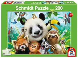 Schmidt Puzzle 200 Wesołe zwierzaki G3 - Puzzle - miniaturka - grafika 2