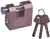 Kłódki - LOB Kłódka trzpieniowa KTD 40 mm mosiężna satynowa - miniaturka - grafika 1