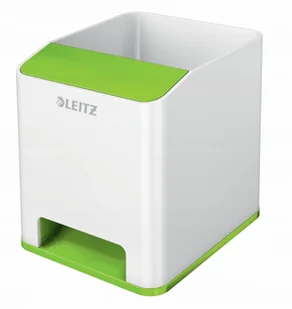 Leitz INNY Kubek Na Długopisy Wow Ze Wzmacniaczem Dźwięku Zielony 135L018 - Półki na dokumenty - miniaturka - grafika 3