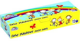 KW Trade Farby plakatowe Firello 20 ml 12 kolorów - Farby i media malarskie - miniaturka - grafika 3