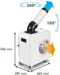 Trotec Spotcool PT 2000 SP - Klimatyzatory - miniaturka - grafika 2