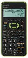 Kalkulatory - Sharp EL-W531 XH-GR naukowy kalkulator szkolny, dla szkoły średniej, wyświetlacz WriteView, kolor zielony metaliczny, 335 funkcji, zasilany z baterii 4974019029757 - miniaturka - grafika 1