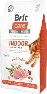 Brit Care Indoor Anti-stress 0,4 kg - Sucha karma dla kotów - miniaturka - grafika 2