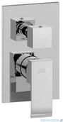 Baterie umywalkowe - Paffoni Bateria natryskowa podtynkowa z przełącznikiem Elle chrom EL018CR | - miniaturka - grafika 1