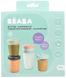 Beaba Zestaw słoiczków Clip 6 szt. (6x250ml) solution-bc-7163-0 - Akcesoria do karmienia - miniaturka - grafika 7