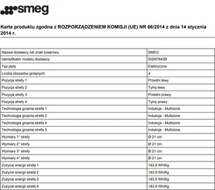 Płyta elektryczna do zabudowy Smeg SI2M7643B - Płyty elektryczne do zabudowy - miniaturka - grafika 4