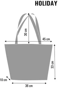 Bertoni (PL) Torebka Damska Płucienna (PL) Na Suwak HOLIDAY - CURACAO - Torebki damskie - miniaturka - grafika 2