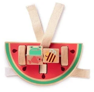 Lilliputiens LILLIPUTIENS Zestaw drewnianych zawieszek aktywizujących Nosorożec Marius 9 m+ solution-bc-7767-0 - Gryzaki dla dzieci - miniaturka - grafika 9