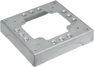 Wyłączniki światła i elektryczne - Simon Simon Connect Podstawa DCS ALU do kanałów podłogowych DCS 4xDCS 85x18mm anodyzowane aluminium KTA804/8 KTA804/8 - miniaturka - grafika 1