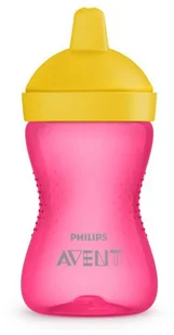 Philips AVENT Kubek niekapek z twardym ustnikiem 18m+ kolor różowy 804/04 300 ml - Kubki dla dzieci - miniaturka - grafika 2