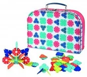 Klocki - EGMONT Toys Toys - Walizka z klockami drewnianymi 570131 - miniaturka - grafika 1