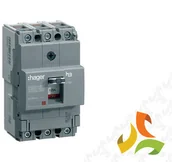 Wyłączniki światła i elektryczne - HAGER Wyłącznik mocy x160 3P 25kA, 25A, HAGER HHA025H/HAG - miniaturka - grafika 1