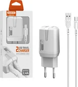 Ładowarki do telefonów - Somostel Ładowarka  SMS-A139 + Kabel USB-C 28234 - miniaturka - grafika 1