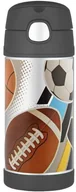 Termosy - Thermos Termos dziecięcy ze słomką 355 ml sport 120017 - miniaturka - grafika 1