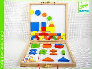 Djeco układanka magnetyczna Geoform - Układanki dla dzieci - miniaturka - grafika 9