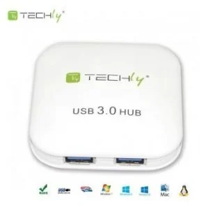 Techly HUB USB Techly White 4xUSB 3.0 303546 - Huby USB - miniaturka - grafika 3
