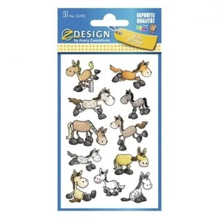 Naklejki papierowe Koniki - Scrapbooking - miniaturka - grafika 2