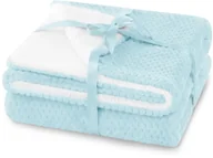 Koce - Amelia Home Koc 130x180 Shleepy gruby dwustronny błękitny na łóżko AH/SHLE/BBL/130 - miniaturka - grafika 1