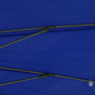 vidaXL Parasol ogrodowy na słupku aluminiowym, 270 cm, lazurowy vidaXL - Parasole ogrodowe - miniaturka - grafika 9