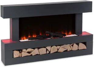 Klarstein Klarstein Studio Light & Fire 3 Smart kominek 1000/2000W MDF sterowanie przez Wi-Fi ACO7-Studio L&F 3 B - Kominki elektryczne - miniaturka - grafika 8
