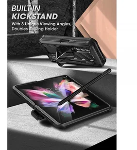 Supcase UNICORN BEETLE PRO GALAXY Z FOLD 3 BLACK 18018194 - Etui i futerały do telefonów - miniaturka - grafika 6