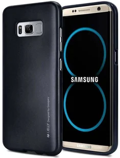 Samsung Mercury I-Jelly - Etui Galaxy S8+ (czarny) 10_9779 - Etui do tabletów - miniaturka - grafika 2