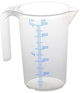 Pozostałe akcesoria kuchenne - hünersdorff huenersdorff 935500 Toekomstplannen pomiarowego, plastik, przezroczysty, 9 x 9 x 13,5 cm - miniaturka - grafika 1