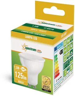 Spectrum SpectrumLED Led Gu10 230v 1,5w Smd Nw Z Matową Szybką WOJ+14101 - Żarówki LED - miniaturka - grafika 3