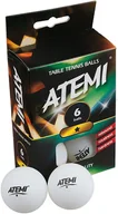 Tenis stołowy - Atemi Piłeczki do ping-ponga * 6szt. (białe) P1234 - miniaturka - grafika 1