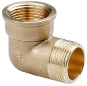 Rury - Kolano Nyplowe Mosiężne 3/4' - miniaturka - grafika 1