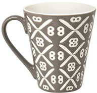 Kubki - Excelsa etnika Mug 275 ML, porcelana, szary, 10.19 x 10.19 x 10 cm 49427 - miniaturka - grafika 1