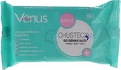 Chusteczki do demakijażu - Venus Delikatne chusteczki do demakijażu - Delikatne chusteczki do demakijażu - - miniaturka - grafika 1