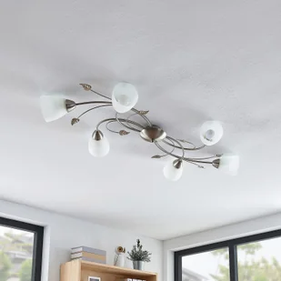 Lindby Yannie lampa sufitowa LED, 6-punktowa - Lampy sufitowe - miniaturka - grafika 3