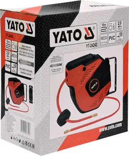 Yato PRZEWÓD PNEUMATYCZNY PVC NA ZWIJAKU AUTOMATYCZNYM ŚREDNICA WEWNĘTRZNA PRZEWODU 8mm 5/16"""" ZAKOŃCZENIE 1/4 GWINTOWANE DŁUGOŚC WĘŻA YT-24242 YT-24242 - Akcesoria pneumatyczne - miniaturka - grafika 3